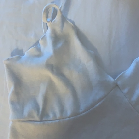 white lettuce edge cami top shein medium - Picture 2 of 3